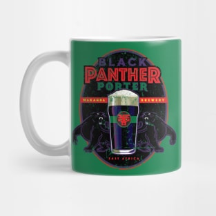 Black Panther Porter Mug